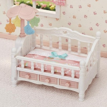 Sylvanian Families Baby Bed And Mobile Accessories Doll, 5534