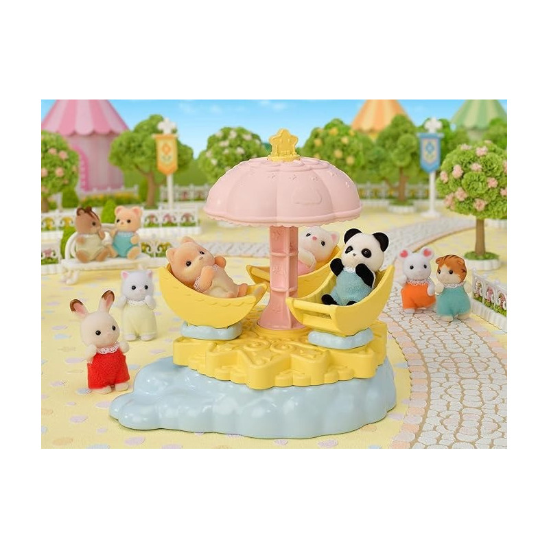 Sylvanian Families Baby Star Carousel Playset, 5539