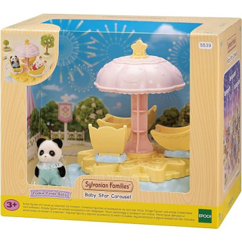 Sylvanian Families Baby Star Carousel Playset, 5539