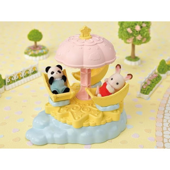 Sylvanian Families Baby Star Carousel Playset, 5539