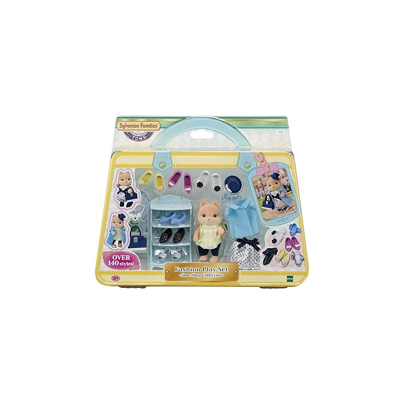 Sylvanian Families Fashion Play Set Shoe Shop Collection, 5541