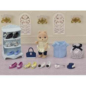 Sylvanian Families Fashion Play Set Shoe Shop Collection, 5541