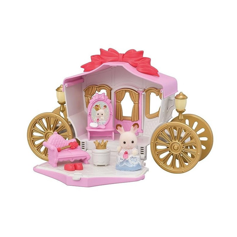 Sylvanian Families Royal Carriage Set Funfair, Mini Dolls, 5543