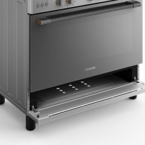 Toshiba Gas Cooker 90x60 Cm 5 Burner Steel RL2-90G5GE