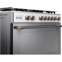 Toshiba Gas Cooker 90x60 Cm 5 Burner Steel RL2-90G5GE