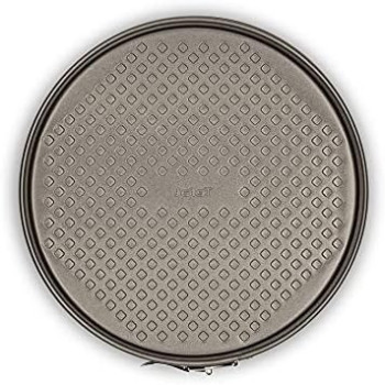 Tefal Spring Form Baking Mold, Easygrip 27 CM Round Baking Tray, Carbon Steel