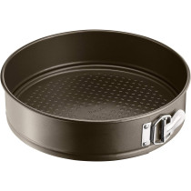 Tefal Spring Form Baking Mold, Easygrip 27 CM Round Baking Tray, Carbon Steel