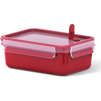 Tefal Masterseal Micro Box 1 Litre Food Container, Red, Plastic