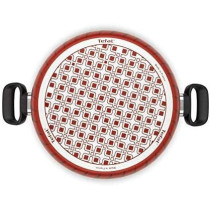 Tefal Tempo Non-Stick 30CM Casserole With Lid, Red, Aluminium