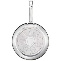 Tefal Intuition 24CM Frypan, Stainless Steel, Silver