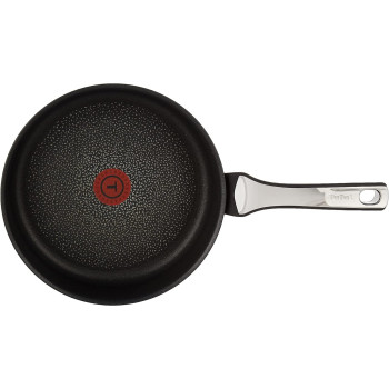 Tefal Expertise 24CM Saute Pan With Lid, Black, Aluminium