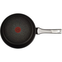 Tefal Expertise 24CM Saute Pan With Lid, Black, Aluminium