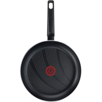 Tefal Cook 'N' Clean 26 CM Frypan With Tefal, Black, Aluminium