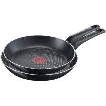 Tefal Cook 'N' Clean 26 CM Frypan With Tefal, Black, Aluminium