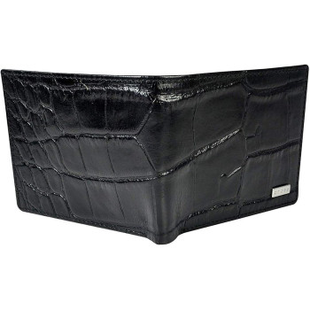 Cross Coco Signature Bi-Fold Coin Wallet, Black