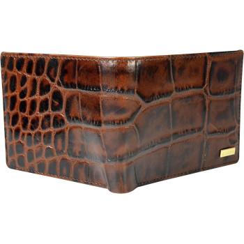 Cross Coco Signature BI-Fold Coin Wallet, Brown, AC268072-1-2