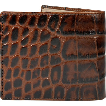 Cross Coco Signature BI-Fold Coin Wallet, Brown, AC268072-1-2