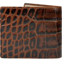 Cross Coco Signature BI-Fold Coin Wallet, Brown, AC268072-1-2