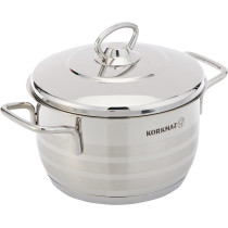 Korkmaz Astra Stainless Steel Casserole 16X10 CM/2.0 L
