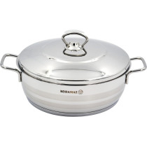 Korkmaz Astra Stainless Steel Low Casserole 26X10 CM/5.3 L