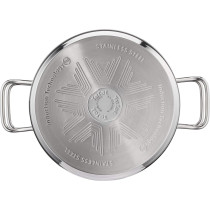 Tefal Intuition Stainless Steel 6 Piece Pots And Pans Cooking Set