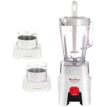 Moulinex 400W 1.25L Blender Jar With Mix Stick, Coffee Grinder and Grater