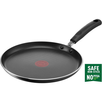 Tefal Tawa Pan G6 Delicia 26 CM Tawa Pan Non-Stick Frying Pan, Black Frypan, Aluminium