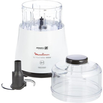 Moulinex Vegetable Chopper 4 In 1 Chopper 1000W 500 Ml, White