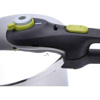 Tefal Secure Stainless Steel Neo Pressure Cooker, Silver, 6 Liter