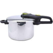 Tefal Secure Stainless Steel Neo Pressure Cooker, Silver, 6 Liter