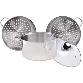 Wilson 3 Level Steamer, Silver, 24 CM, JY-174A 24C/B