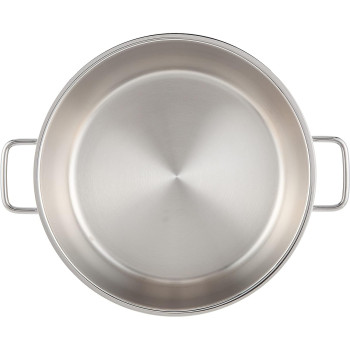 Korkmaz Astra Stainless Steel Casserole 26X15 CM, Silver