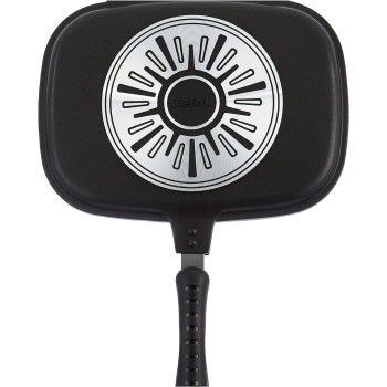 Tefal Non-Stick Double Sided Frying Pan Easy Cooking, Black, Aluminium, A6339084