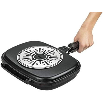 Tefal Non-Stick Double Sided Frying Pan Easy Cooking, Black, Aluminium, A6339084