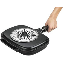 Tefal Non-Stick Double Sided Frying Pan Easy Cooking, Black, Aluminium, A6339084