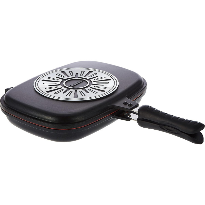 Tefal Non-Stick Double Sided Frying Pan Easy Cooking, Black, Aluminium, A6339084