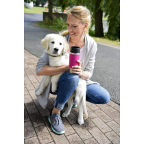 Tefal 0.36 Litre Travel Mug, Pink, Steel/Plastic, K3087114