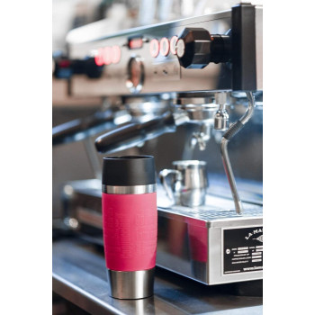 Tefal 0.36 Litre Travel Mug, Pink, Steel/Plastic, K3087114