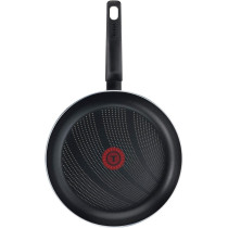 Tefal Cook And Clean Frypan 28CM With Tefal Cook And Clean Saute Pan 24CM, Black, Aluminium