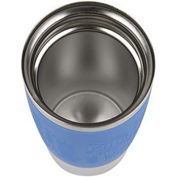 Tefal 0.36 Litre Travel Mug, Light Blue, Stainless Steel/Plastic, K3086114
