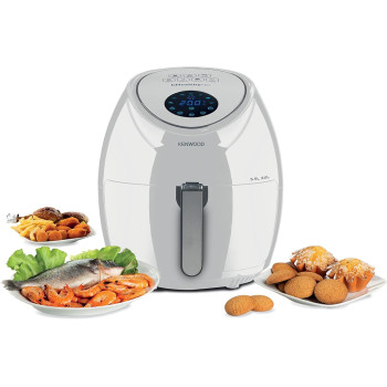 Kenwood Digital Air Fryer 2.4Kg 1800W With Rapid Hot Air Circulation For Frying, Grilling, Broiling, Roasting, Baking And Toasting, White