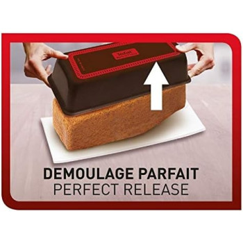 Tefal Baking Mold, Perfectbake 28 CM Cake Mold, Aluminum Non-Stick