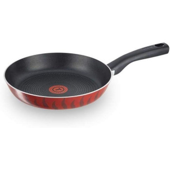 Tefal Tempo Fry Pan, Red/Black, 28 Centimeter, Aluminum
