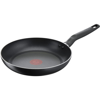 Tefal Frying Pan G6 Super Cook 26 CM Frypan Non Stick With Thermo Signal, Black, Aluminium
