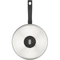 Tefal Tempo Flame 20 CM Non Stick Saucepan With Lid, Red, Aluminium, C3042483