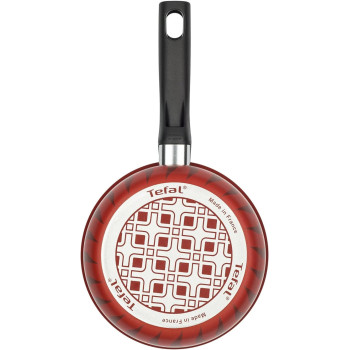 Tefal Tempo Flame 20 CM Non Stick Saucepan With Lid, Red, Aluminium, C3042483