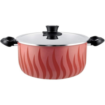 Tefal Aluminum Tempo 30 CM Dutch Oven, Red, C0455462
