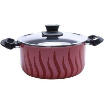 Tefal New Tempo Casserole With Lid, Red, 26 Centimeter