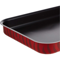Tefal Les Specialists Roaster Rect, 45X31 CM, Red, Aluminium, J1325082