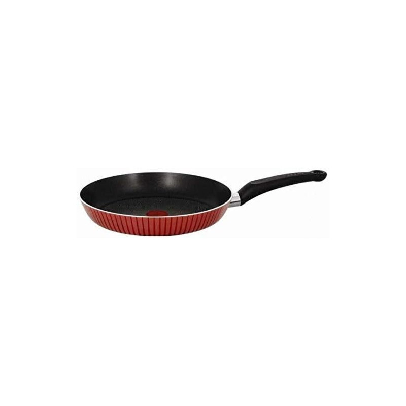 Tefal Aluminum Tempo Non-Stick 24 CM Frying Pan, Red